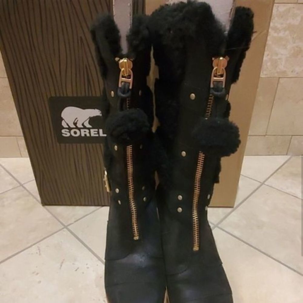 SOREL HELEN HOLIDAY size 8 sorel wedge helen holiday - Picture 7 of 7